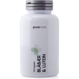 Pureviva Blåbær & Lutein (135 kaps)