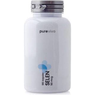 Pureviva Selen (50 mcg) (180 kaps)