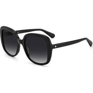 Kate Spade Wenona/G/S Asian Fit 807/9O 56 Solbriller Kvinder Black - Shiny Black - 56mm