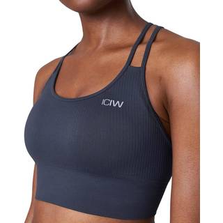Ribbed Define Seamless Sports Bra Smokey Blue