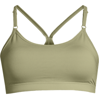 Strappy Sports Bra - Jade Green