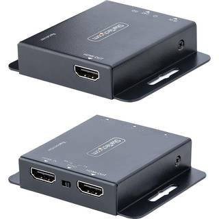 StarTech.com EXTEND-HDMI-4K40C6P1 AV forlænger AV sender & modtager Sort