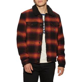 Superdry Highwayman truckerjakke i uld og sherpa