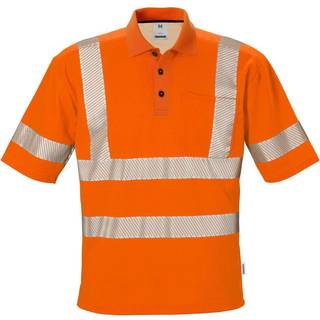 Fristads 111332 Hi Vis poloshirt kl.3 7025 PHV Rød XL