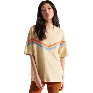 Superdry T-shirt i økologisk bomuld med firkantet snit