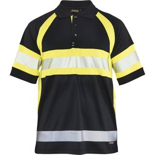 Blåkläder 3338 High Vis UV Poloshirt / High Vis UV Poloshirt - 2XL - Marineblå/High Vis Orange