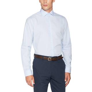 Seidensticker Herren Hemd blau Slim Fit
