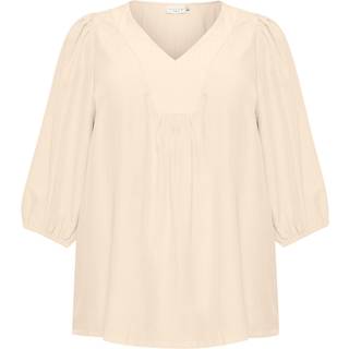 Kaffe Curve KCsida Bluse - Grøn - Str 44 - Damer