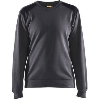 Blåkläder 3408 Dame Sweatshirt / Dame Sweatshirt - L - Mellemgrå/Sort