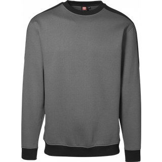 Id identity Pro wear sweatshirt silver grey l