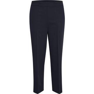 Kaffe Kasakura Hw Cropped Pants Pants 10506127 Midnight Marine (40)