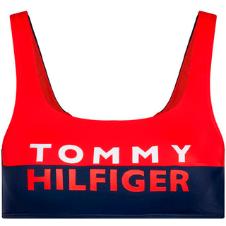 Tommy hilfiger Bralette bikini top, rød, Størrelse: XS, Dame