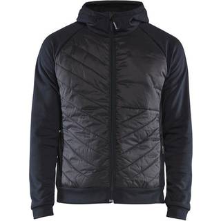 Blåkläder 3463 Hybrid Sweatshirt / Hybrid Sweatshirt - 3XL - Mørk Marineblå/Sort