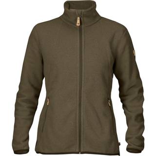 Fjällräven Women's Stina Fleece Fleecejakke Damer størrelse S farve brun