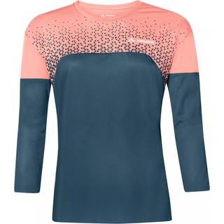 Vaude Women's Moab L/S T-Shirt V Funktionsshirt Damer størrelse 38 farve pink