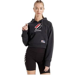 Superdry Klassisk Sportstyle hættetrøje i firkantet snit