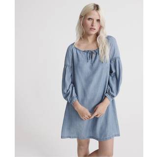 Superdry Arizona kjole med bare skuldre