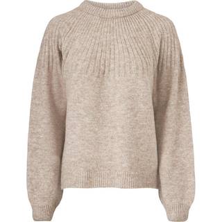 Modström Truce o-neck - Beige melange - XS - Strik