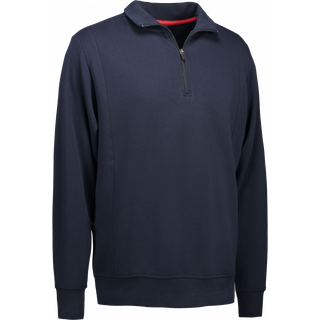 ID Sweatshirt m. Lynlås Rød