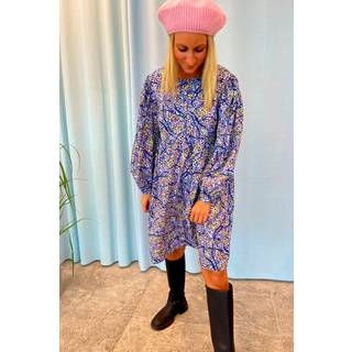 Pieces dam kjole PCFORIA - Mazarine Blue Abstract - XS