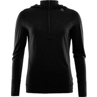 Aclima LightWool Hoodie loose fit Woman, black-XS