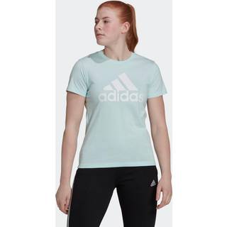 LOUNGEWEAR Essentials Logo T-shirt - Almost Blue / White - XS