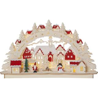 Star Trading - Advent Candlestick Rosenheim - Nature - 27 cm