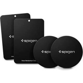 Spigen Kuel MP-4P Car Mount Metal Plates - black