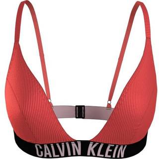 Calvin Klein Intense Power Rib Bikini Plus Bra - Coral - 3XL+ * Kampagne *