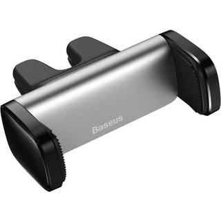 Baseus - Stålkanon Klemmeholder til Ventilationsgitter (Sølv)