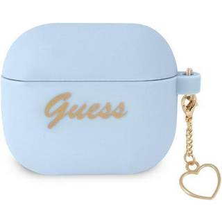Guess Silikone Heart Charm Cover (AirPods 3) - Blå
