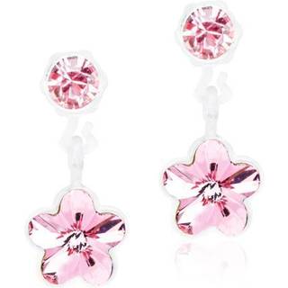 Blomdahl Medical Plastic Pendant Flower 4/6mm Light Rose