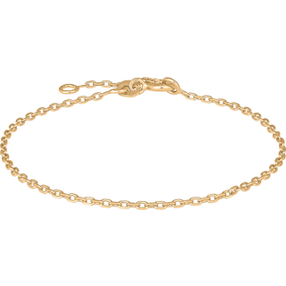 Siersbøl - Anker facet armbånd i 8kt. blank guld