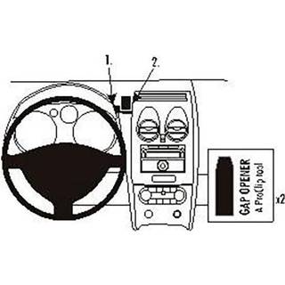Nissan Qashqai 07-13, Centrerad