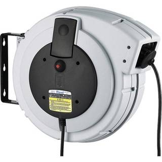 Kabeltromle/opruller med 230V kabel - 25 m