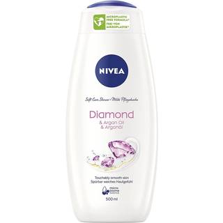 NIVEA Diamond & Argan Oil Nærende brusege l 500 ml - 500 ml