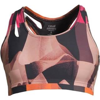 Casall Move Around Sports Bra - Pink Pattern - X-Small