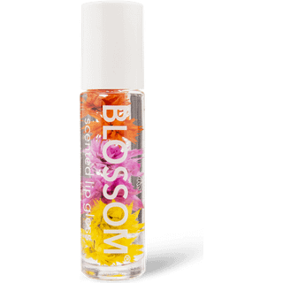 Blomstrende duftende rulle p? lipglans tilf?rt ?gte blomster lavet i USA 0.20 fl. Oz./5,9 ml mango