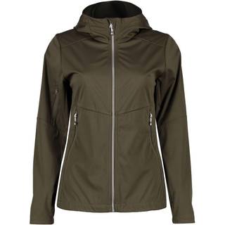 ID 0837 Softshell jakke letvægt dame Oliven XL