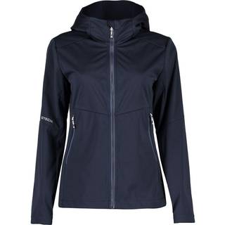 ID 0837 Softshell jakke letvægt dame Navy S