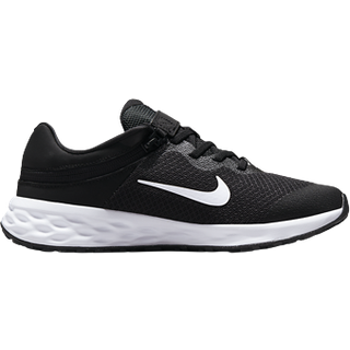Nike Revolution 6 FlyEase Easy On/Off-løbesko til vej til større børn - sort - 37.5