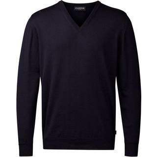 Clipper 50102 milan pullover v neck Herre Dark Navy XL