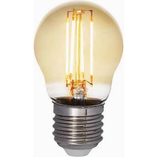 Airam Led Filament Amber P45 4,5w E27 360lm Dæmpbar - Lyskilder Glas Klar - 4711587