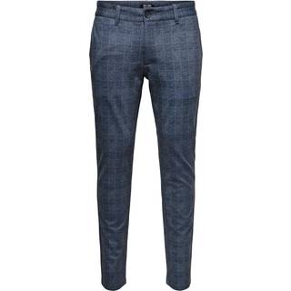 ONLY & SONS MARK PANTS CHECK Dress Blues