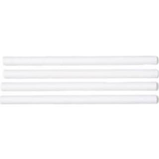 Papirsugerør Ø10x250 Mm Hvid Uden Knæk 100 Stk.