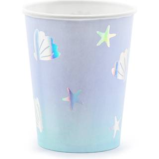 Papir Kopper I Mermade 220 Ml.- 6 Stk