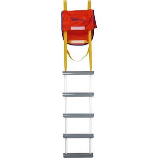 Redningsstige båd Trem M.O.B Ladder, 5 trin, PVC-belagt nylon, gul