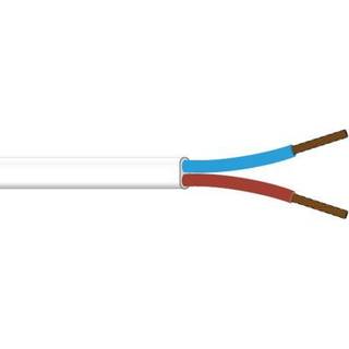 Ledning 2X0,75 Pklf Hvid Sp100 Nkt