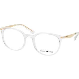 Emporio Armani Kvinde EA3168 5371 Optiske stel Injiceret Transparent Transparent Pantos Normal