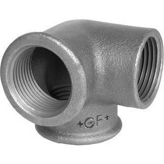 Georg Fischer vinkel med sideudløb galvaniseret 1''